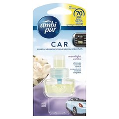 Ambi Pur Car Moonlight Vanilla Wkład do samochodowego odświeżacza powietrza 7 ml