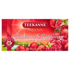 Teekanne World of Fruits Cranberry & Raspberry Mieszanka herbatek owocowych 45 g (20 torebek)