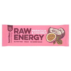 bombus Raw Energy Maracuja & Coconut Baton owocowy