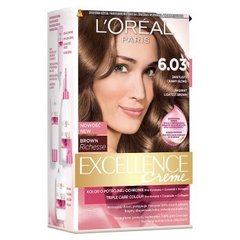 L'Oréal Paris Excellence Creme Farba do włosów 6.03 Świetlisty ciemny blond