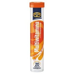 Kruger Multiwitamina Tabletki musujące o smaku pomarańczowym (20 sztuk)