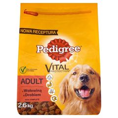 Pedigree Vital Protection Adult z wołowiną & drobiem Karma pełnoporcjowa