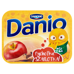 Danone Danio Serek homogenizowany jabłkowy z cynamonem