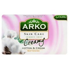 Arko Skin Care Bawełna i krem Zmiękczające mydło kosmetyczne