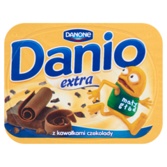 Danone Danio Extra Serek homogenizowany z czekoladą