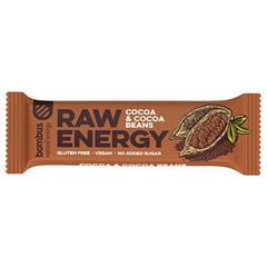 bombus Raw Energy Cocoa & Cocoa Beans Baton owocowy