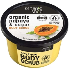 Organic Shop Soczysta papaja Peeling do ciała