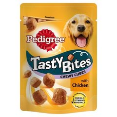 Pedigree Tasty Bites Karma uzupełniająca dla dorosłych psów z kurczakiem