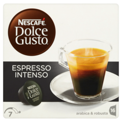 Nescafé Dolce Gusto Espresso Intenso Kawa w kapsułkach 128 g (16 sztuk)
