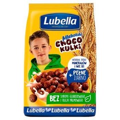 Lubella Mlekołaki Choco Kulki Zbożowe kulki o smaku czekoladowym