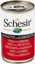 Schesir Schesir w galarecie, 6 x 140 g Tuńczyk z krewetkami w galarecie