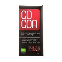 Cocoa Czekolada z jagodami Goji BIO
