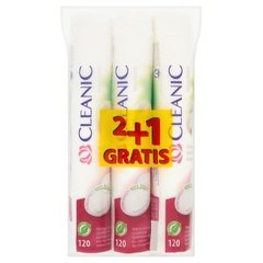 Cleanic Pure Effect Soft Touch Płatki kosmetyczne 3 x 120 sztuk