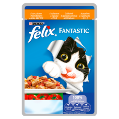 Felix Fantastic Karma dla kotów z kurczakiem i pomidorami w galaretce