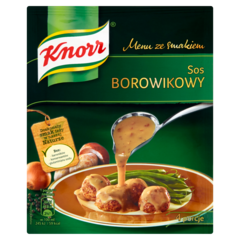 Knorr Menu ze smakiem Sos borowikowy