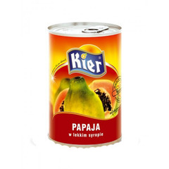 Kier Papaja kawałki w syropie