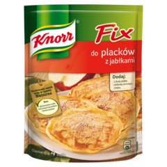 Knorr Fix do placków z jabłkami