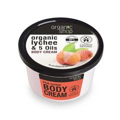 Organic Shop Krem do ciała Różowe liczi