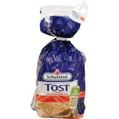 Schulstad Tost z mąką pełnoziarnistą Chleb tostowy