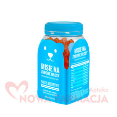 Noble Health NOBLE HEALTH - Misie na zdrowe włosy, suplement diety w postaci żelków, 300 g | DARMOWA DOSTAWA OD 150ZŁ!