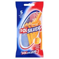 Polsilver 2 Maszynki do golenia z podwójnym ostrzem