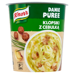 Knorr Danie Puree Klopsiki z cebulką