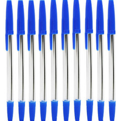 Erema Długopisy ze skuwką niebieskie