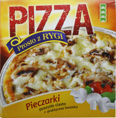 Maxtop Pizza prosto z rygi pieczarki