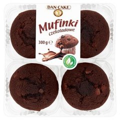 Dan Cake Mufinki czekoladowe (4 sztuki)