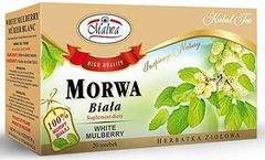 Malwa Morwa biała Suplement diety Herbatka ziołowa 40 g (20 torebek)