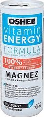 Oshee Vitamin Energy Magnez + B6 Napój gazowany o smaku owoców tropikalnych