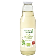 BIOnaturo BIONATURO 750ml Ekologiczny sok z brzozy z cytryną Bio