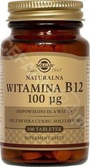 Solgar Witamina B12 naturalna 100μg w tabletkach