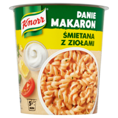 Knorr Danie Makaron Śmietana z ziołami