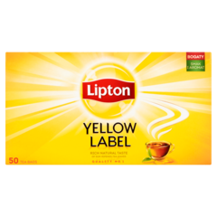 Lipton Yellow Label Herbata czarna 100 g (50 torebek)