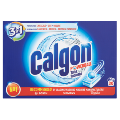 Calgon 3w1 Tabletki do pralek przeciw osadzaniu się kamienia 390 g (30 sztuk)