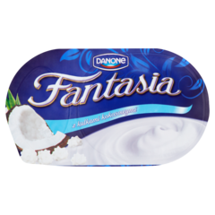 Danone Fantasia Jogurt kremowy z kulkami kokosowymi