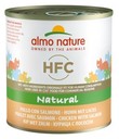 Almo Nature  HFC, 6 x 280 g Kurczak i łosoś