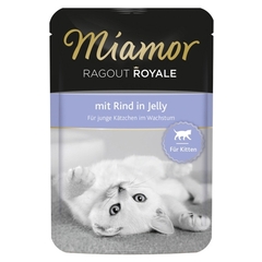 Miamor Ragout Royale Kitten wołowina karma dla kociąt
