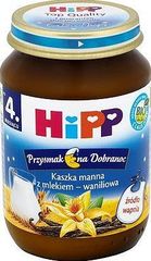 Hipp BIO Przysmak na Dobranoc Kaszka manna z mlekiem - waniliowa po 4. miesiącu