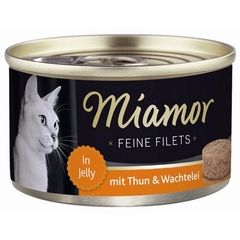 Miamor Feine Filets Tuńczyk i przepiórka karma dla kota