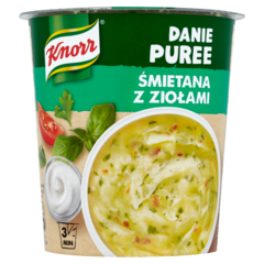 Knorr Danie Puree Śmietana z ziołami
