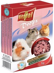 Vitapol Drops menu dla królików i gryzoni owoce lasu