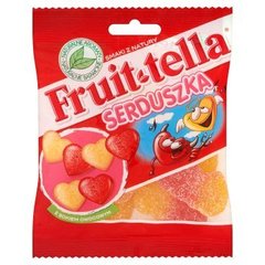Fruittella Serduszka Żelki o smaku brzoskwiniowym