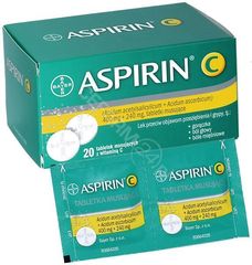Aspirin Aspirin C tabletki musujące