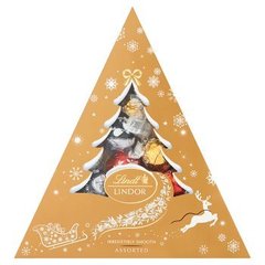 Lindt Lindor Assorted Pralinki z czekolady mlecznej białej i gorzkiej z nadzieniem