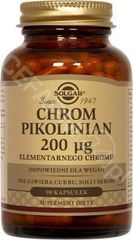 Solgar Chrom Pikolinian 0,2 mg w kapsułkach