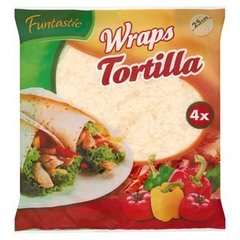 Funtastic Wraps Tortilla 250 g (4 sztuki)
