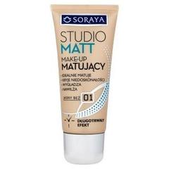 Soraya Studio Matt Make-up matujący 01 jasny beż
