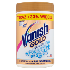 Vanish Gold Oxi Action Odplamiacz do białych tkanin w proszku 625 g (20 prań)